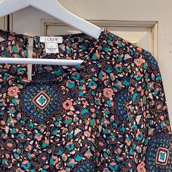 J. Crew boho peplum blouse - Picture 3 of 4